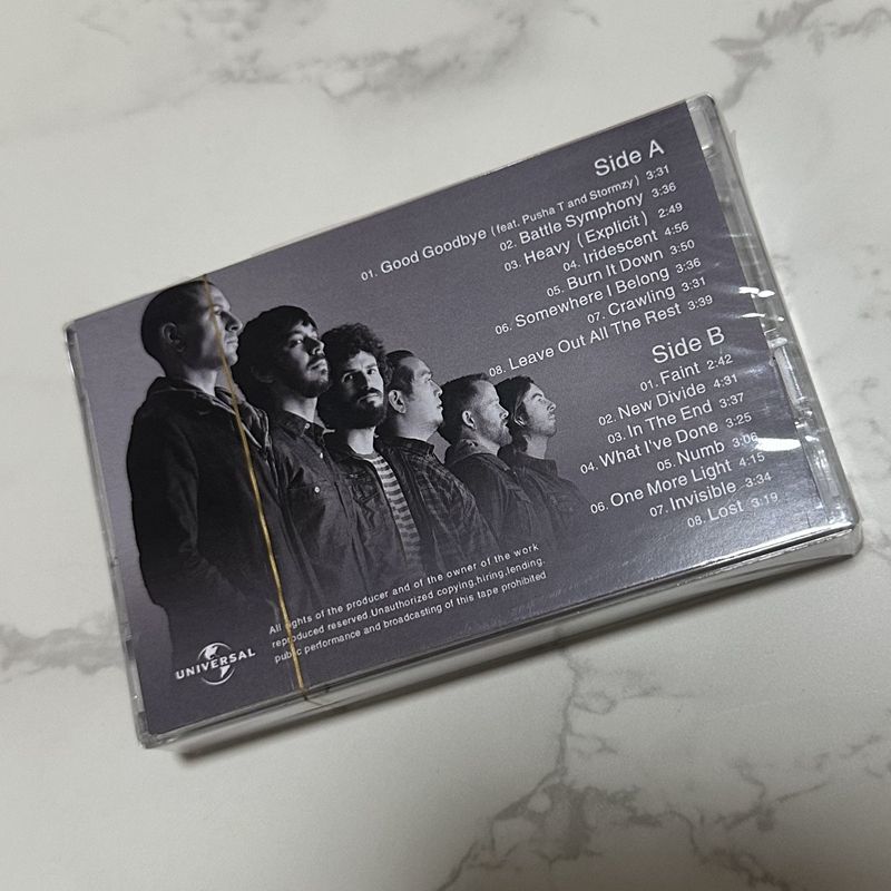 Linkin Park Band Music Cassett - Vintage Collector incelemesi ve fiyatı
