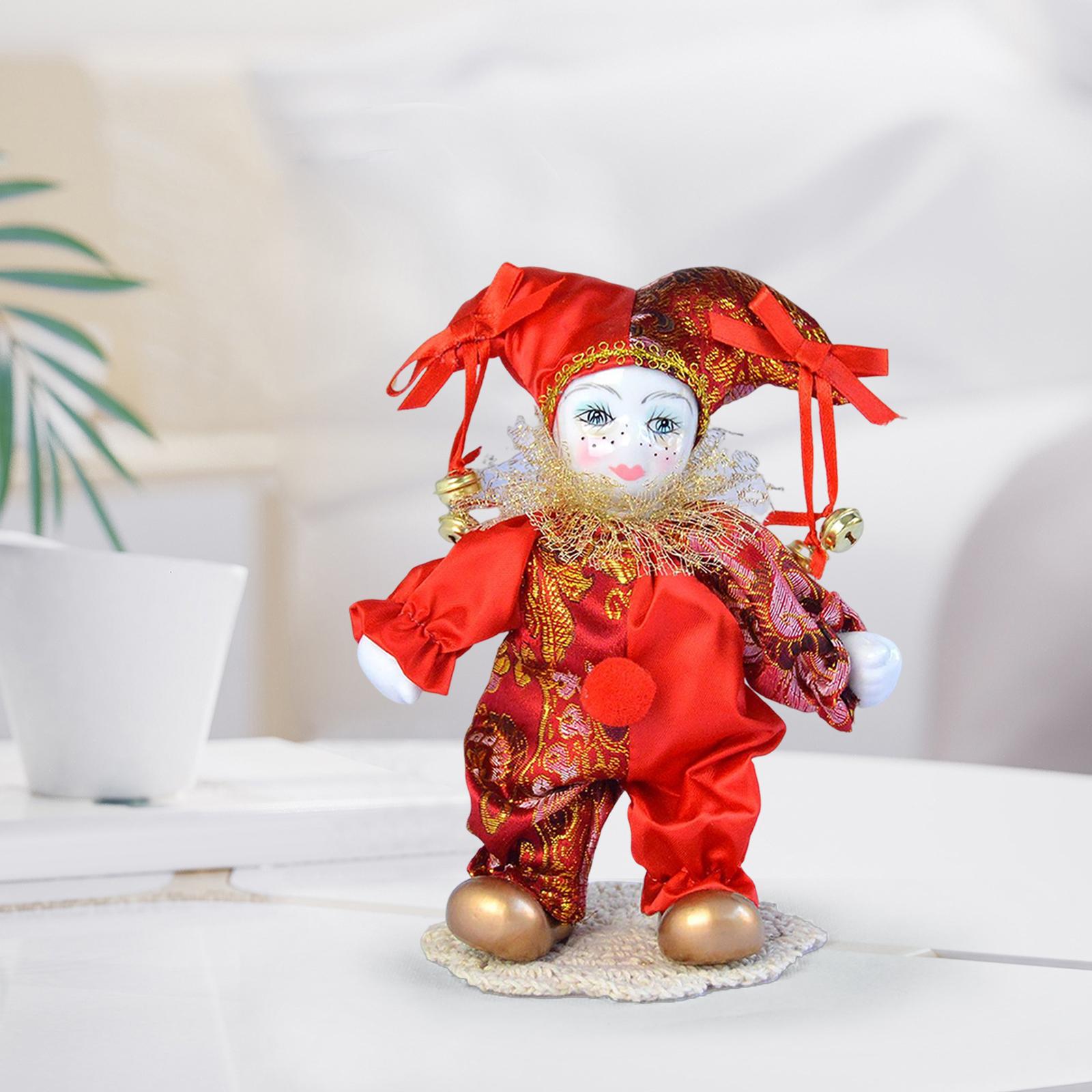 Vintage Harlequin Doll Antique - Vintage Collectible Porcelain Dolls incelemesi ve fiyatı