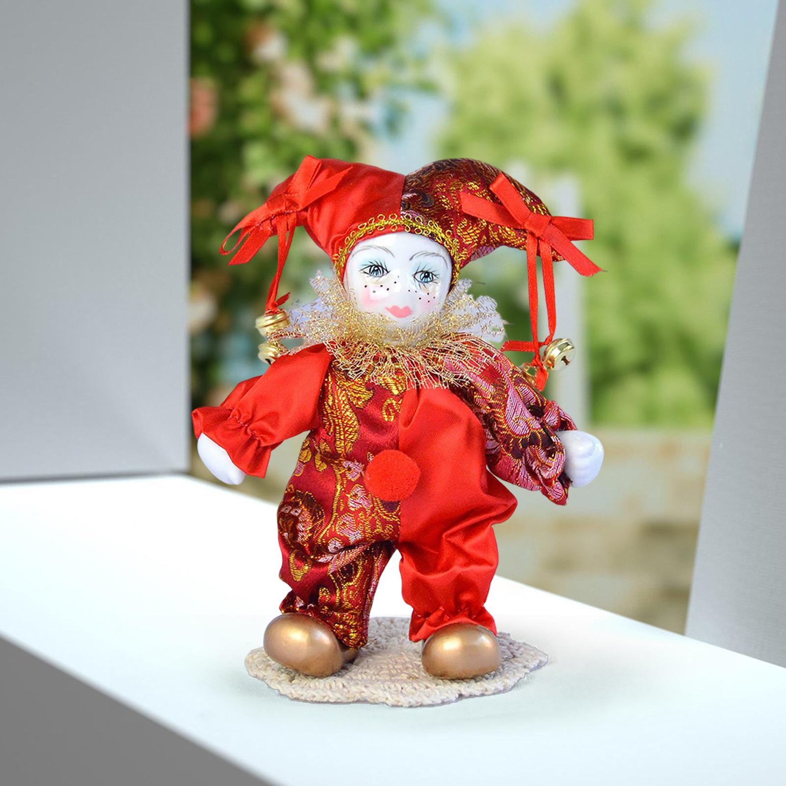 Vintage Harlequin Doll Antique - Vintage Collectible Porcelain Dolls incelemesi ve fiyatı