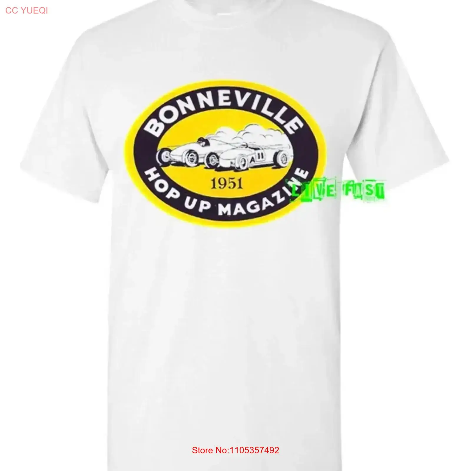 BONNEVILLE SALT FLATS 1951 T S - Collectible Vintage T Shirts incelemesi ve fiyatı
