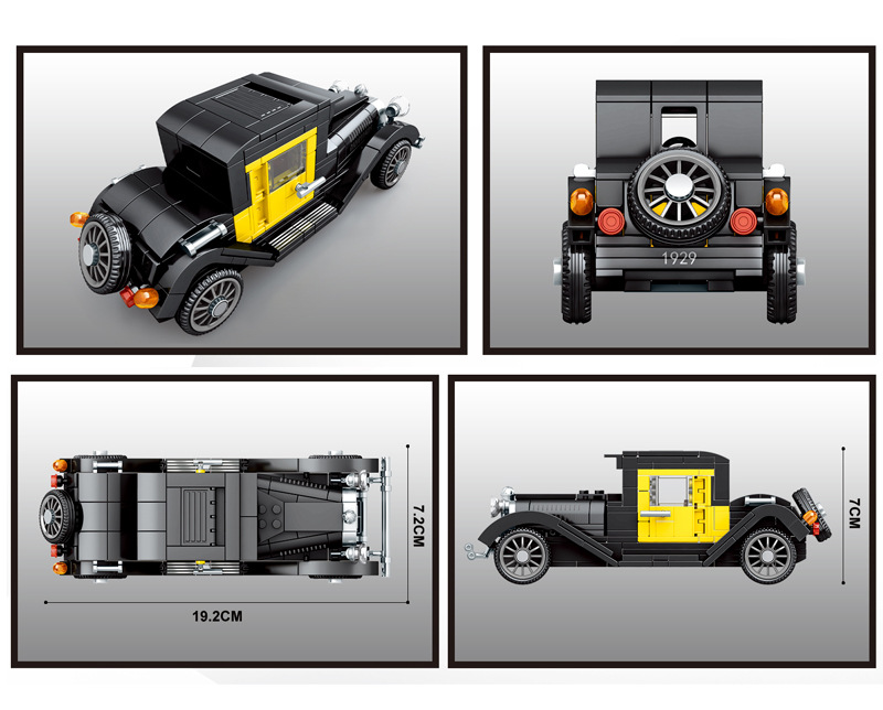 1929 Classic Vintage Car Retro - Vintage Collection Playset incelemesi ve fiyatı