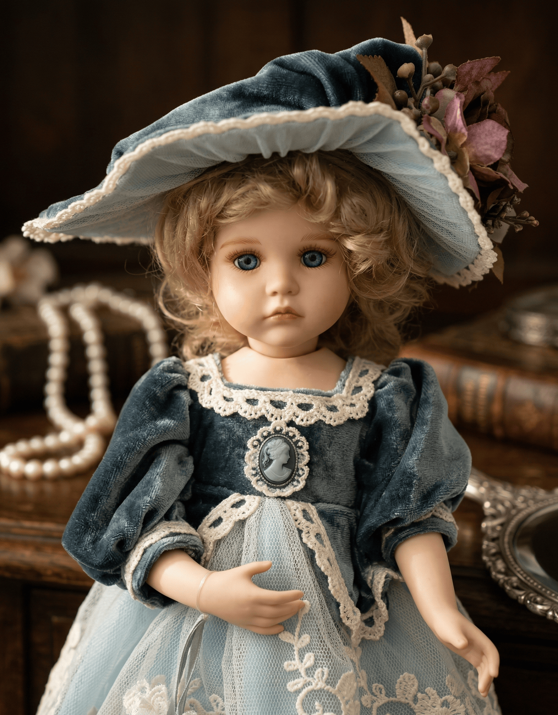 Cloveray 13inch Full Porcelain - Vintage Collectible Porcelain Dolls incelemesi ve fiyatı