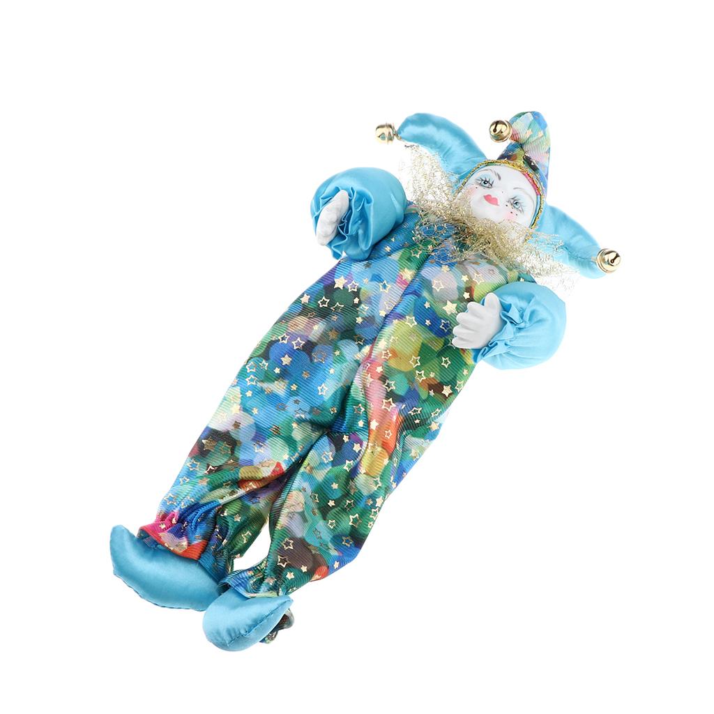 Vintage Cloth Clown Doll Porce - Vintage Collectible Porcelain Dolls incelemesi ve fiyatı