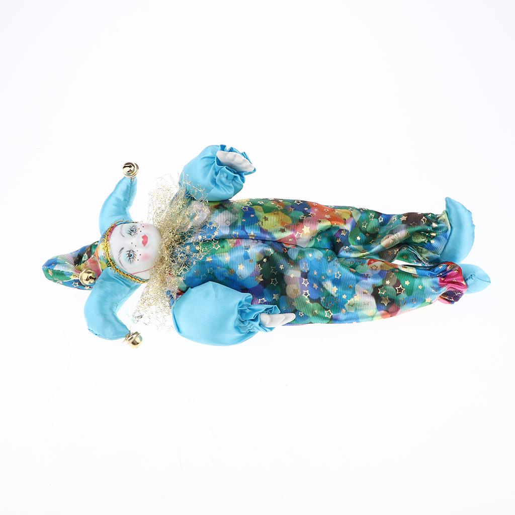 Vintage Cloth Clown Doll Porce - Vintage Collectible Porcelain Dolls incelemesi ve fiyatı