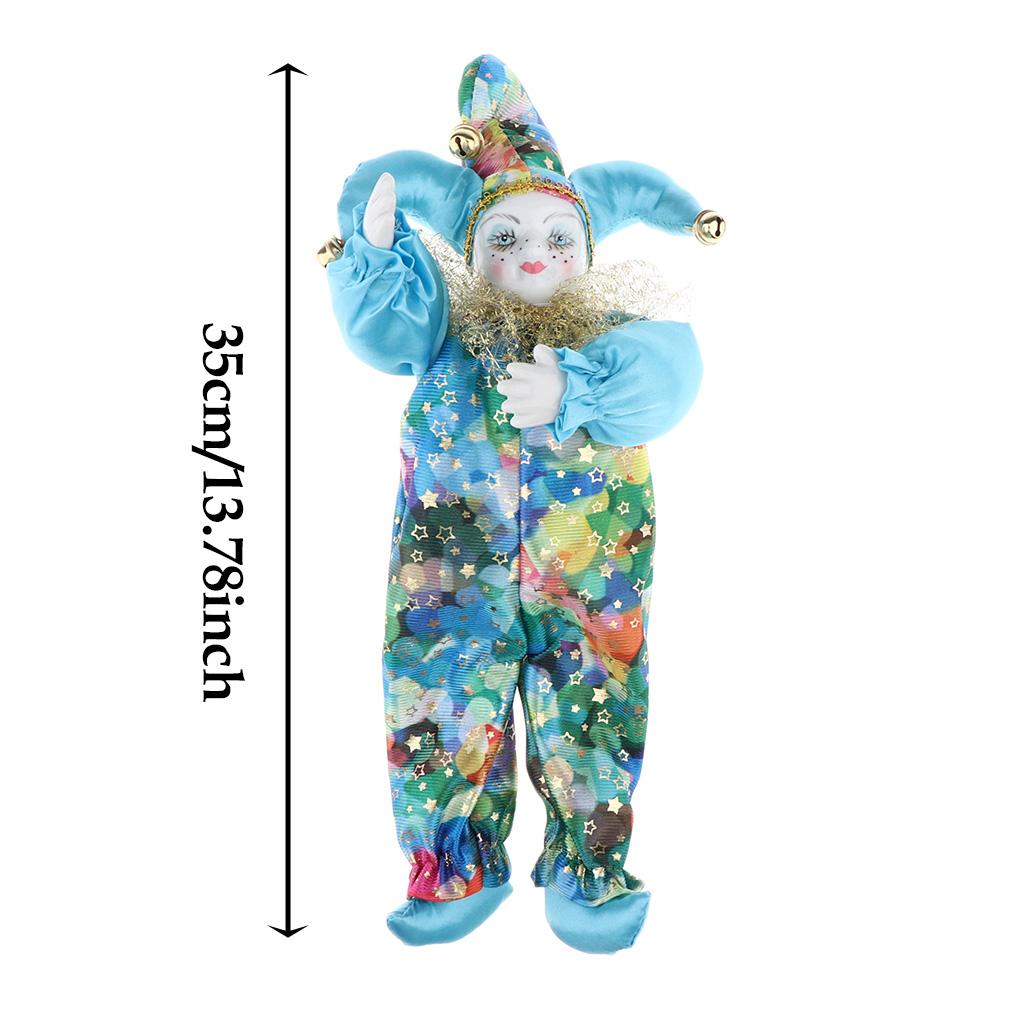 Vintage Cloth Clown Doll Porce - Vintage Collectible Porcelain Dolls incelemesi ve fiyatı