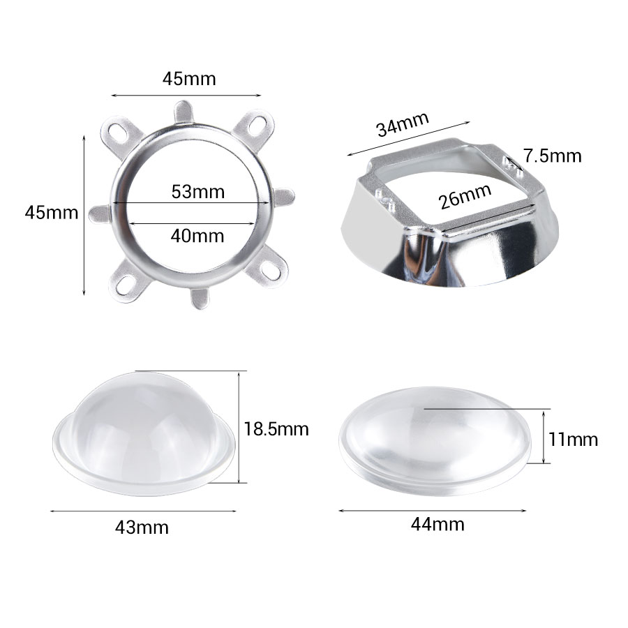 1 Set 44mm LED Lens Optical Gl - Darkroom Enlarger Lens incelemesi ve fiyatı