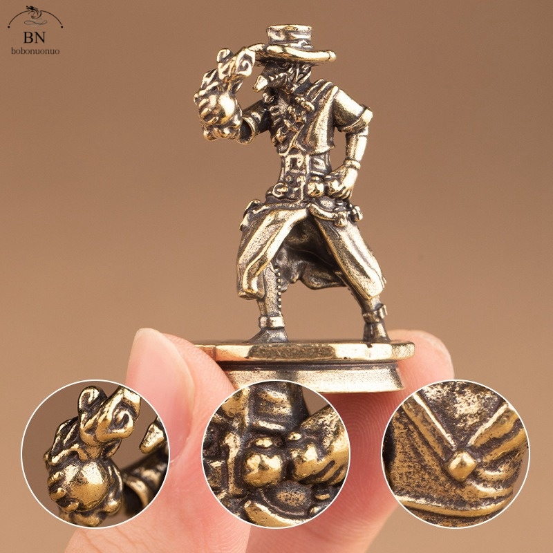 solid Brass Dance Cowboy Figur - Vintage Collectibles Toys incelemesi ve fiyatı