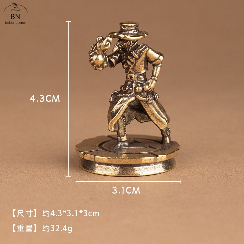solid Brass Dance Cowboy Figur - Vintage Collectibles Toys incelemesi ve fiyatı