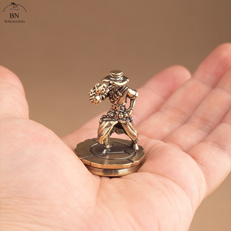 solid Brass Dance Cowboy Figur - Vintage Collectibles Toys incelemesi ve fiyatı