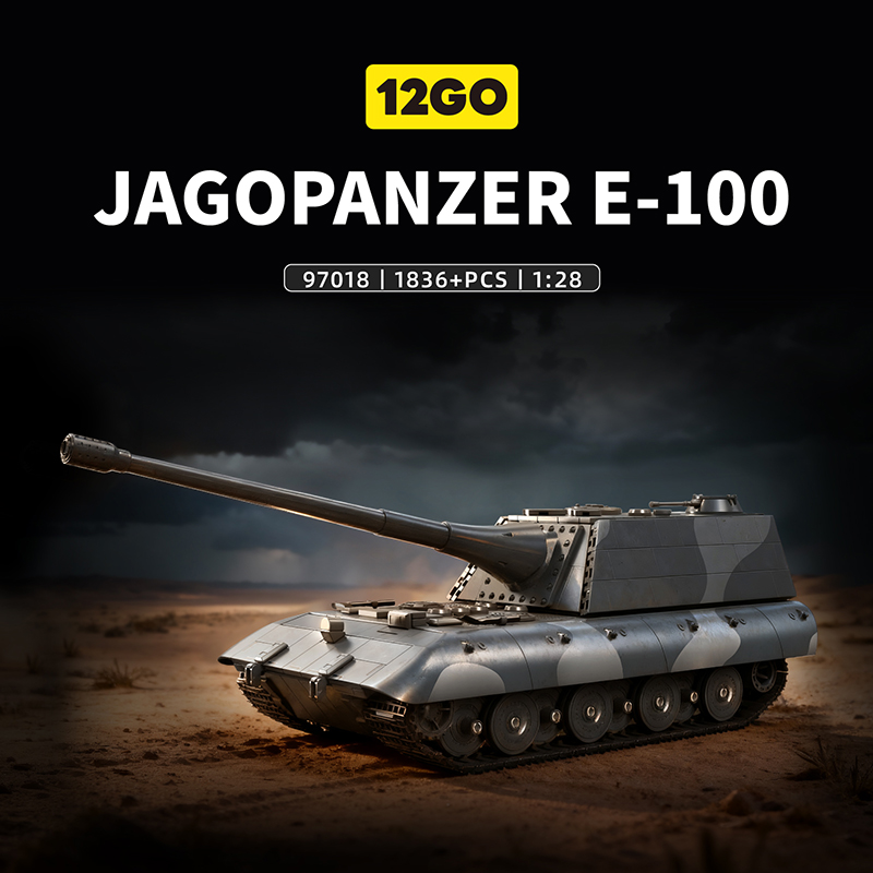 1836pcs MOC adult E-100 Tank D - Vintage Collectibles Toys incelemesi ve fiyatı