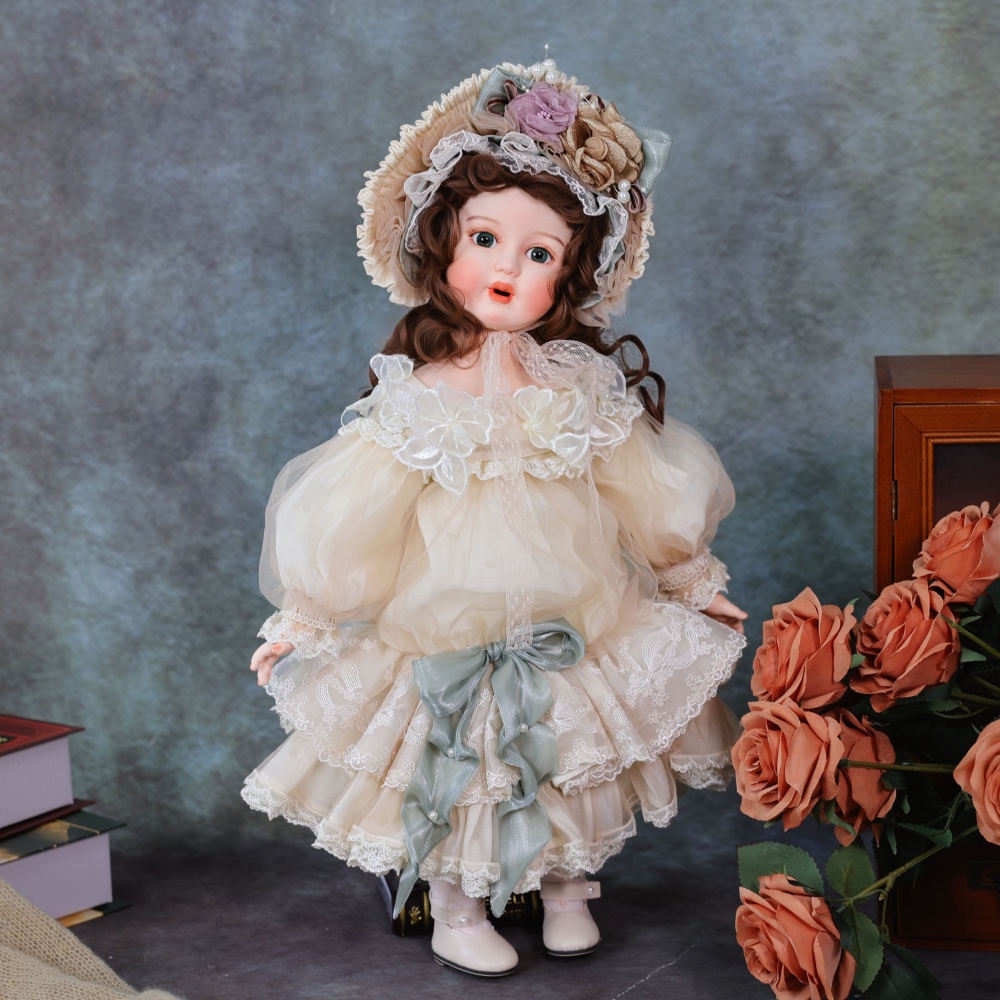 20 inch Cloveray Kawaii Thick  - Vintage Collectible Porcelain Dolls incelemesi ve fiyatı