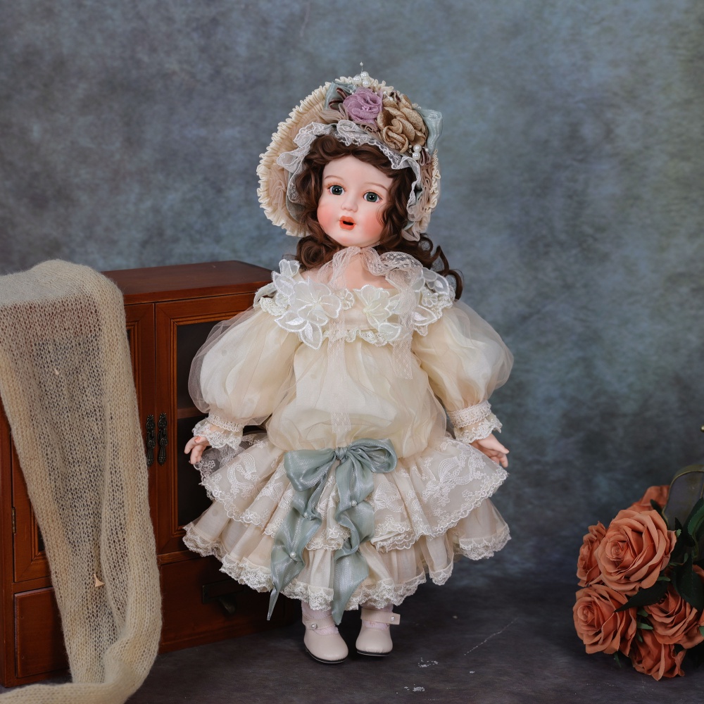20 inch Cloveray Kawaii Thick  - Vintage Collectible Porcelain Dolls incelemesi ve fiyatı