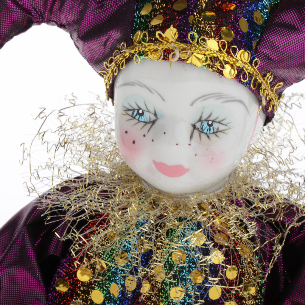 Porcelain Clown Doll Collectib - Vintage Collectible Porcelain Dolls incelemesi ve fiyatı