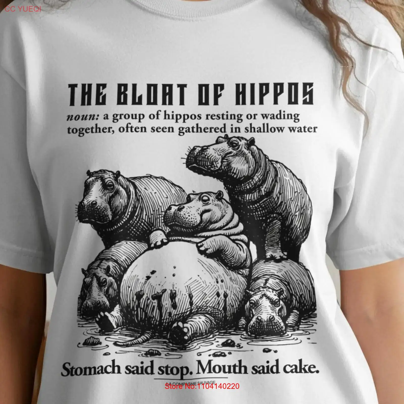 Hippos T Shirt Bloat of Funny  - Collectible Vintage T Shirts incelemesi ve fiyatı
