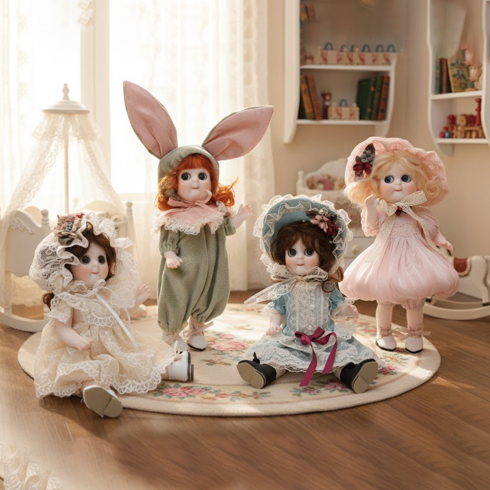 Cloveray 8 inch Movable Joints - Vintage Collectible Porcelain Dolls incelemesi ve fiyatı
