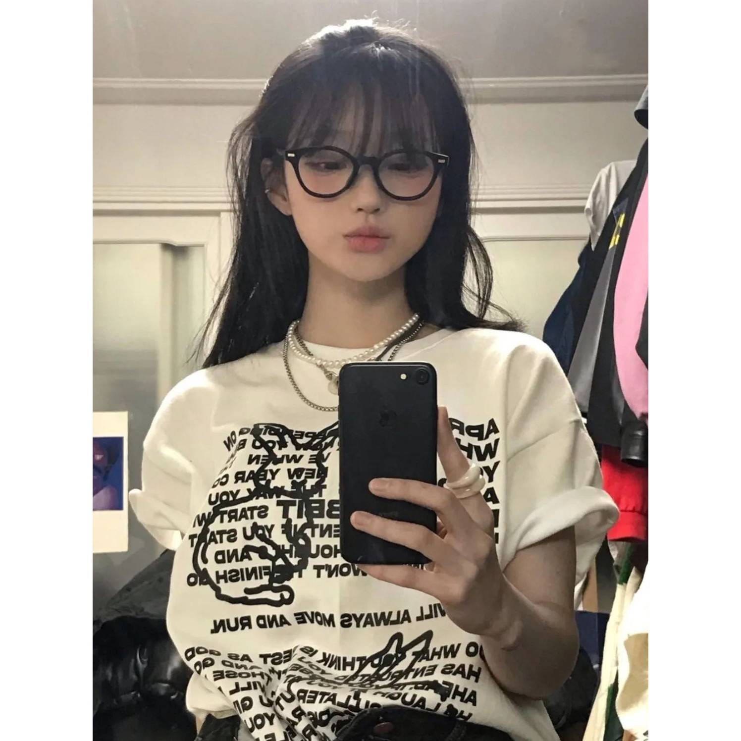 Cute Rabbit Print Women's Vint - Collectible Vintage T Shirts incelemesi ve fiyatı