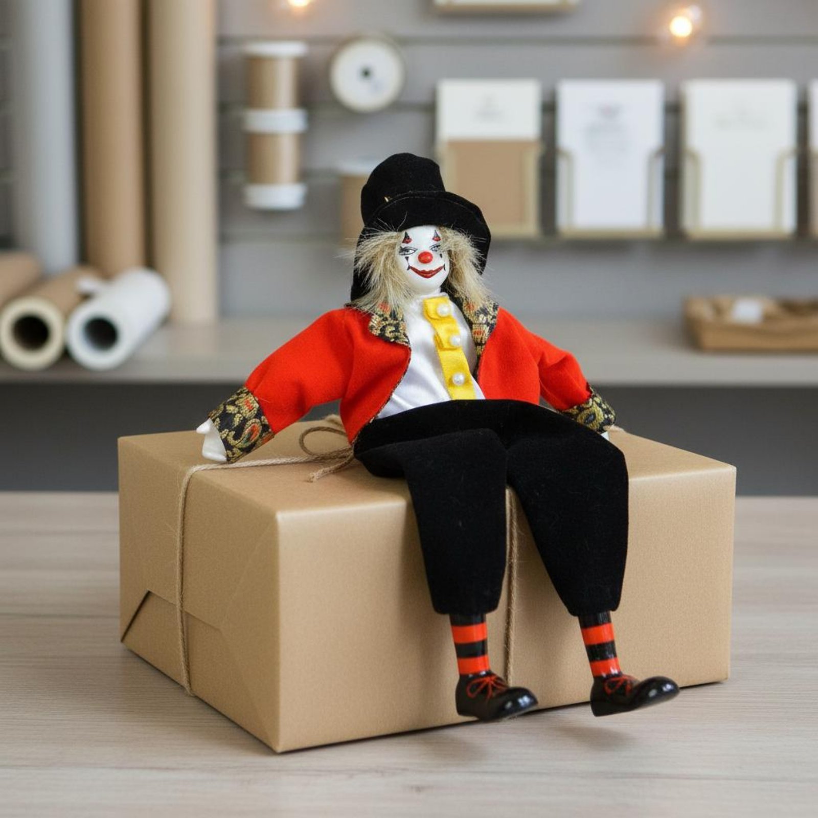 Soft Leg Clown Doll Collectibl - Vintage Collectible Porcelain Dolls incelemesi ve fiyatı
