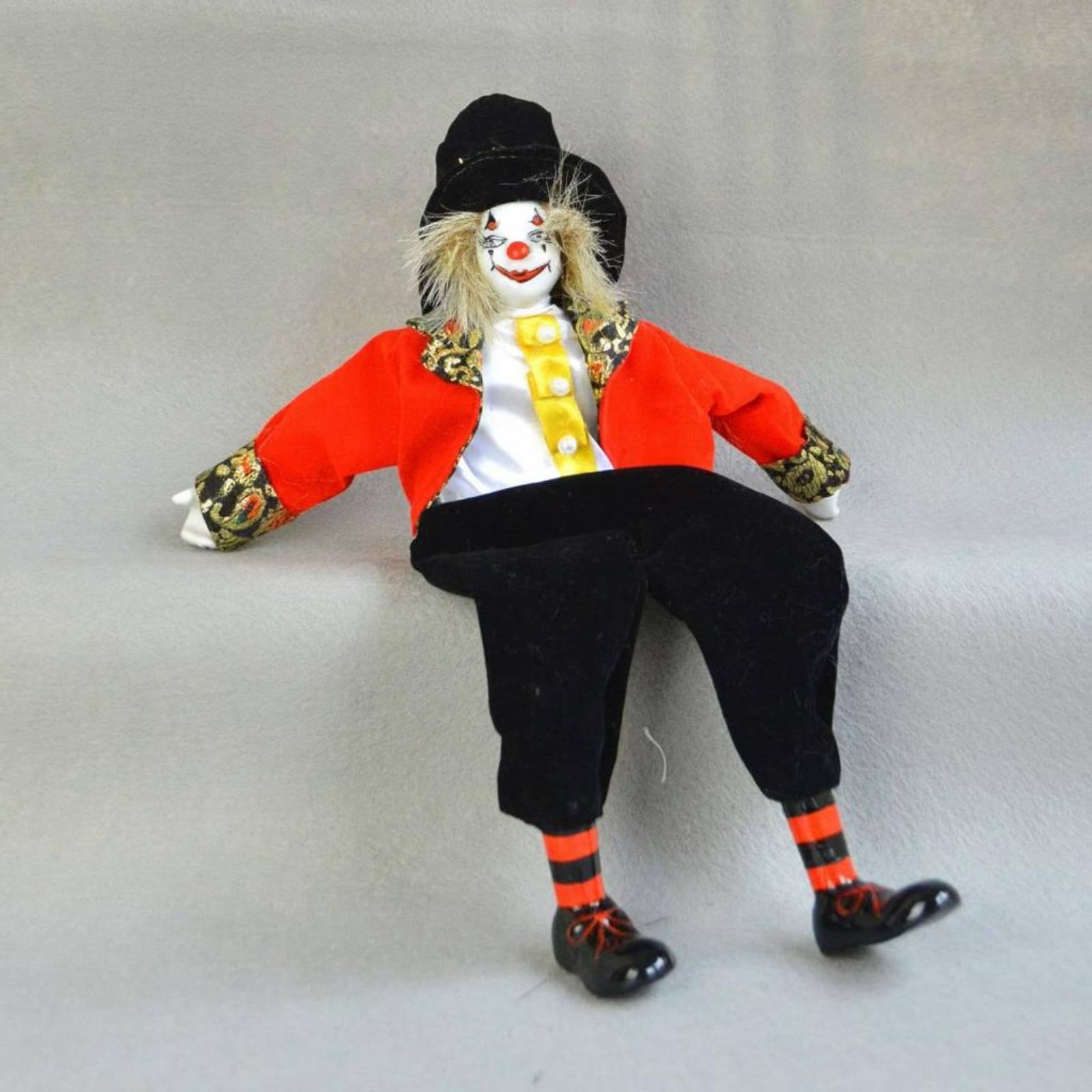 Soft Leg Clown Doll Collectibl - Vintage Collectible Porcelain Dolls incelemesi ve fiyatı
